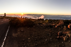 La Palma - Sonnenuntergang am Roque de los Muchachos