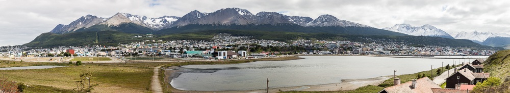 Panorama von Ushuaia