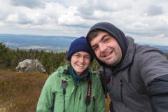 Harz - Schnee auf der Wolfswarte