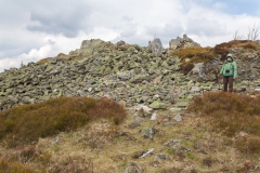Harz - Schnee auf der Wolfswarte