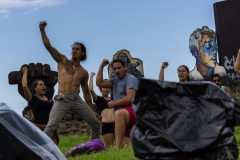 Osterinsel - Hanga Roa: letzte Proben für das Tapati