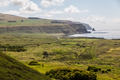 Rapa Nui - Moais beim Vullkan Rano Raraku