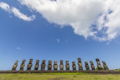 Rapa Nui - Tongariki - sind schon groß die Moais