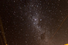 Osterinsel - Sternenhimmel über unserem Hostel