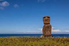 Osterinsel - entlang der Westküste