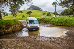 Neuseeland - Nordinsel - Coromandel - Wasserdurchfahrten :-)