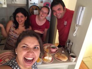 Frühstück mit Maria und Maria