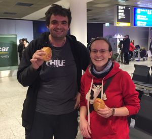 Kaum 30 Minuten in Deutschland schon gabs was gescheites zu Essen.