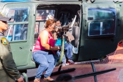 Guayaquil - Malecon 2000 - offenbar freuen sich Mütter, wenn Kinder zum Töten geschickt werden.. komische Welt