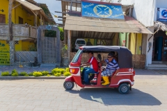 Puerto Lopez - Motor-Rikscha