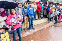 Salinas - am Plaza zum Beginn des Karnevals