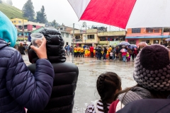 Salinas - am Plaza zum Beginn des Karnevals