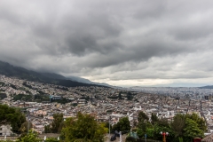 Blick auf Quito