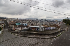 Blick auf Quito
