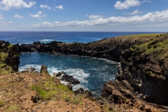 Höhle Ana Kai Tanata - an diesem Punkt steht man praktisch über der Höhle