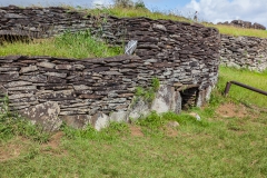 Osterinsel - Orongo - Ruinen eines Dorfs der "Birdman"-Kultur