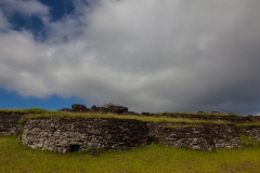 Osterinsel - Orongo - Ruinen eines Dorfs der "Birdman"-Kultur