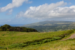 Wieder nach unten Richtung Hanga Roa