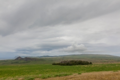 Osterinsel: am Vulkan Puakatike/Poike - Blick auf den Ranu Raraku