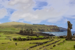 Osterinsel - noch mal der Ahu Tongariki