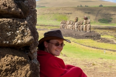jedes stückchen Schatten ist auf der Insel willkommen