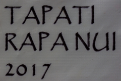 Osterinsel - Hanga Roa: Wir haben Glück, zum Tapati zwei der rund 1000 Gäste der Insel seien zu dürfen