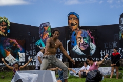 Osterinsel - Hanga Roa: letzte Proben für das Tapati