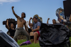 Osterinsel - Hanga Roa: letzte Proben für das Tapati