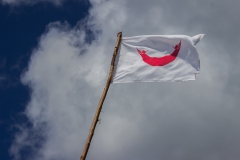 die Fahne der Osterinsel