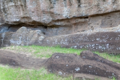 Rapa Nui - Moais beim Vullkan Rano Raraku