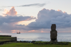 Osterinsel - Sonnenuntergang beim Tahai