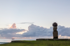 Osterinsel - Sonnenuntergang beim Tahai