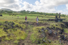 Osterinsel - entlang der Westküste