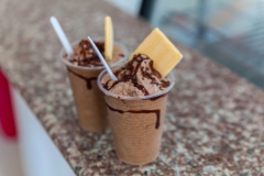 Ecuador - Tren de la Dulzura - Schoki-Eis, lecker :-)