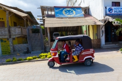 Puerto Lopez - Motor-Rikscha