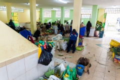 Salinas - die Gemüseabteilung in der Markthalle