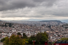 Quito - Blick auf einen kleinen Teil der Stadt