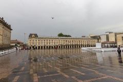 Bogotá - Am Plaza de Bolívar.