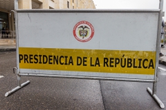 Bogota - Beim Presidentenpalast.