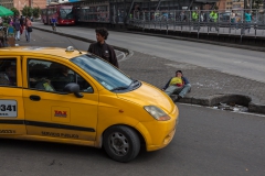 Bogota - aus der Innenstadt raus - total anderes Bild