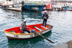 Hafenrundfahrt - der Captain holt erstmal das Schiff