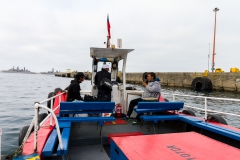 3 Passagiere und 3 Crew-Leute.