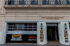 Die deutsche Feuerwehr in Valparaiso.