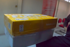 Mal sehen, wie lange das Paket braucht.