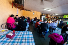 Das Restaurant ist gut besucht.