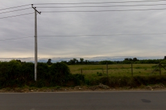 Blick aus dem Fenster.