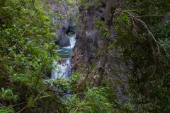 Es gibt doch auch ein paar Aussichtspunkte aus Holz, nicht immer die Stabilsten.