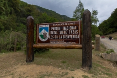 Der Eingang zum Nationalpark.