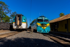 ... treffen sich die Züge.