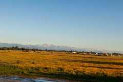 Im Hintergrund sind die Anden schon erkennbar.